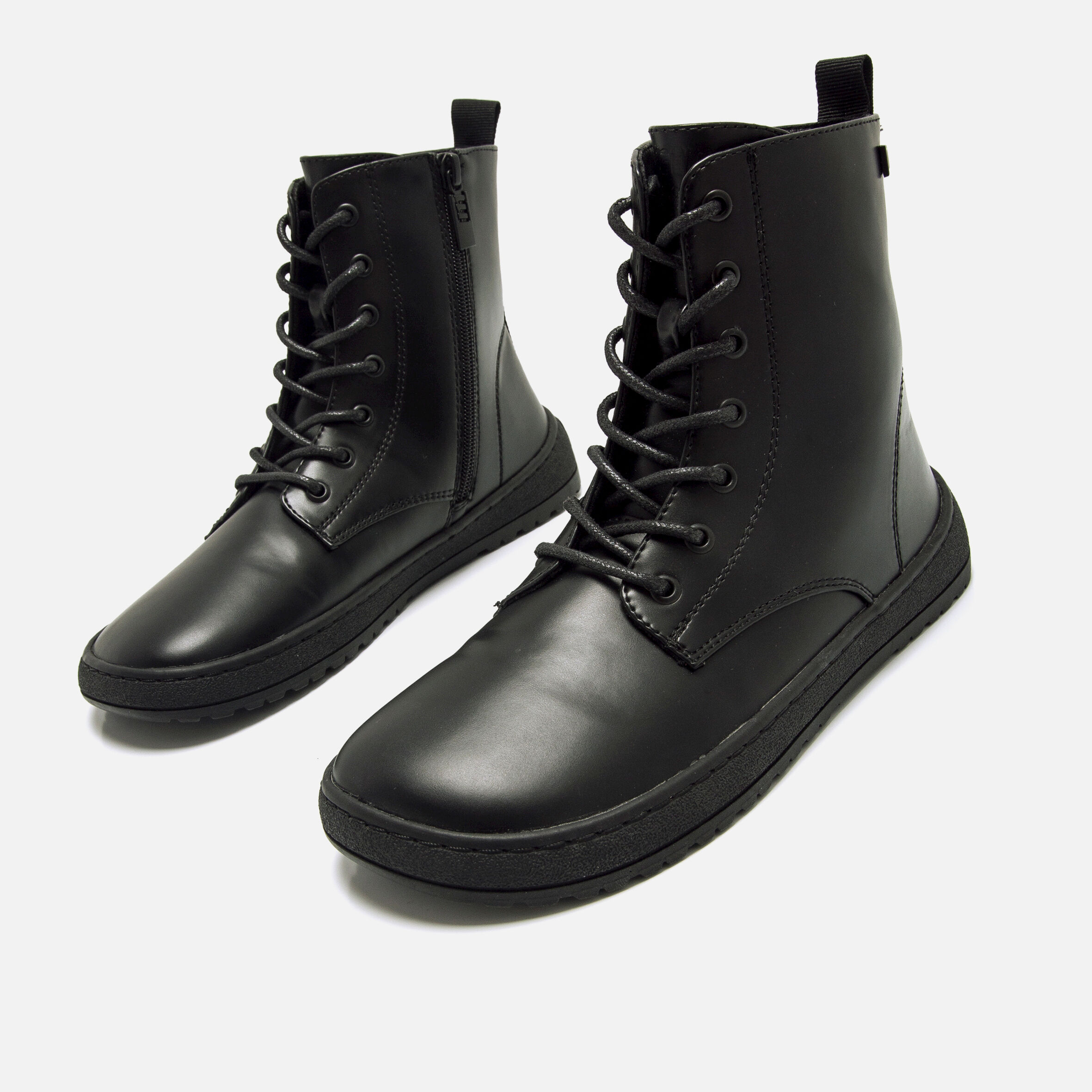 靴 98321 Bandung / BLACK CALF Buy FREE black 61015 | FLAT ANKLE BOOTS Mtng for WOMAN